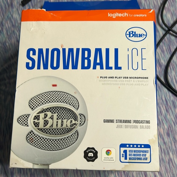 Snowball ice microphone. Lightly used. - Picture 2 of 7